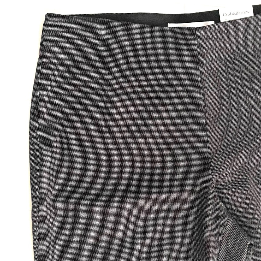 CROFT & BARROW Comfort and Style Stretch Pull-on Pants Slimming, Women’s 12 S - Picture 8 of 17